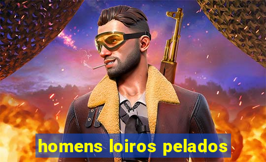 homens loiros pelados